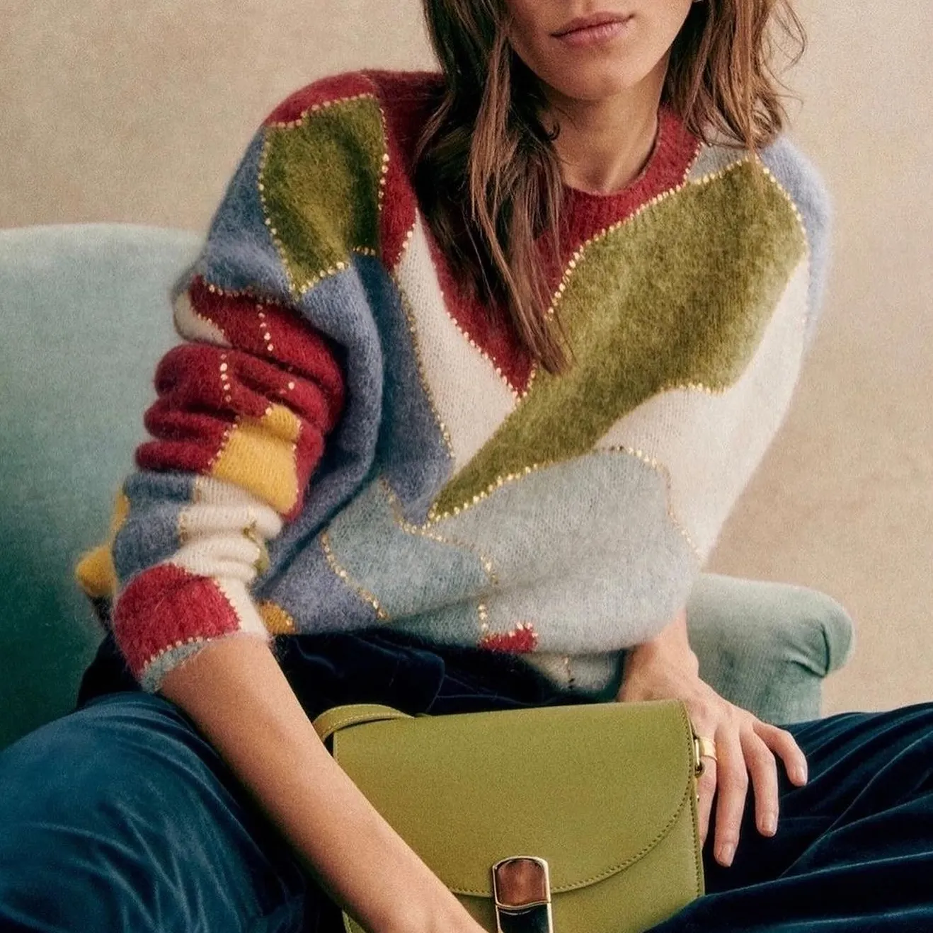 Stylish wool sweater
