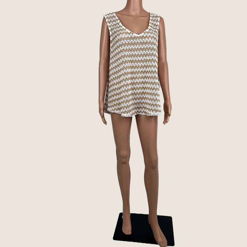 Suzannegrae Lace Sleeveless Tank XL