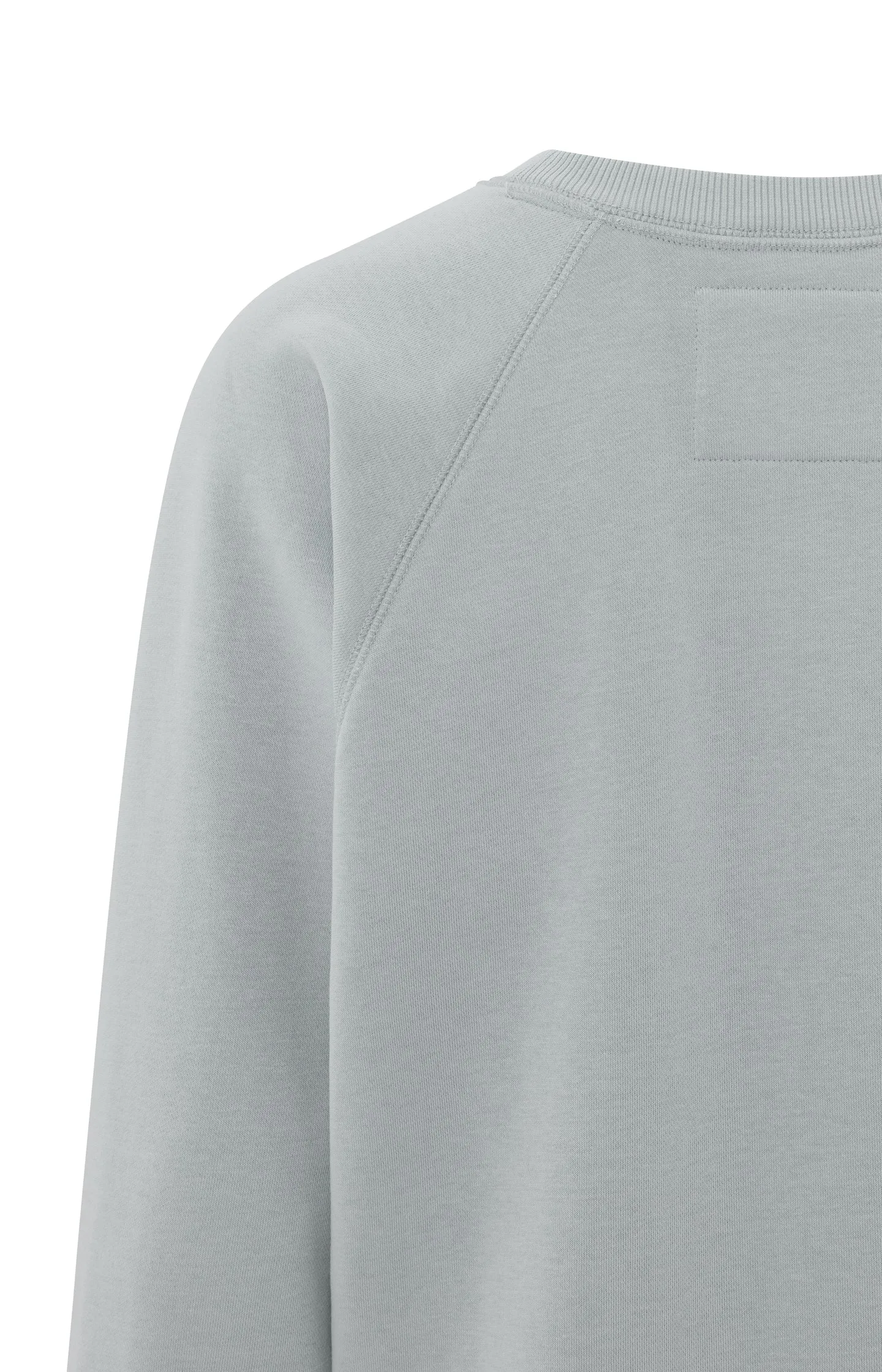 Sweater with round neck and raglan sleeves