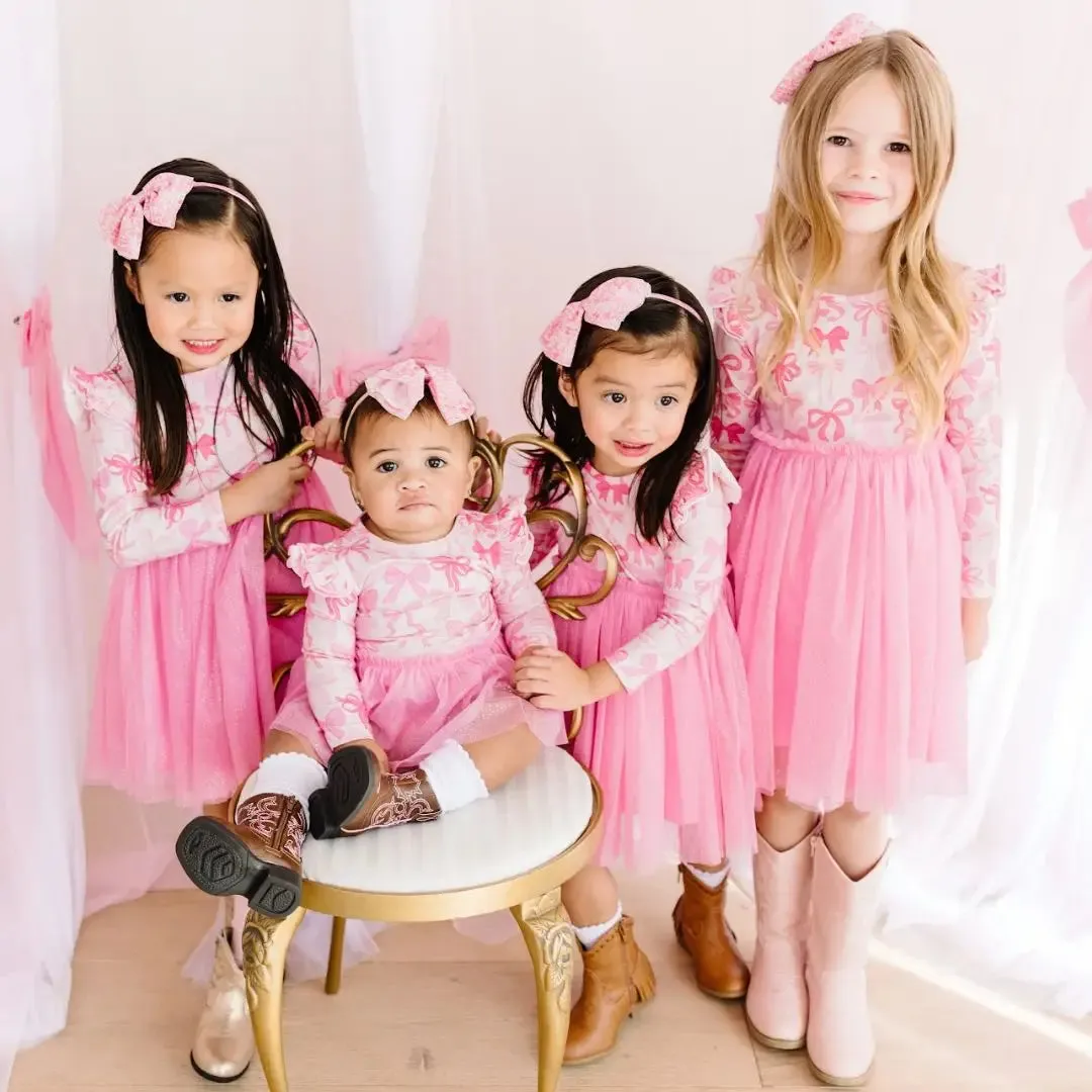 Sweet Wink - Coquette Bow Dress
