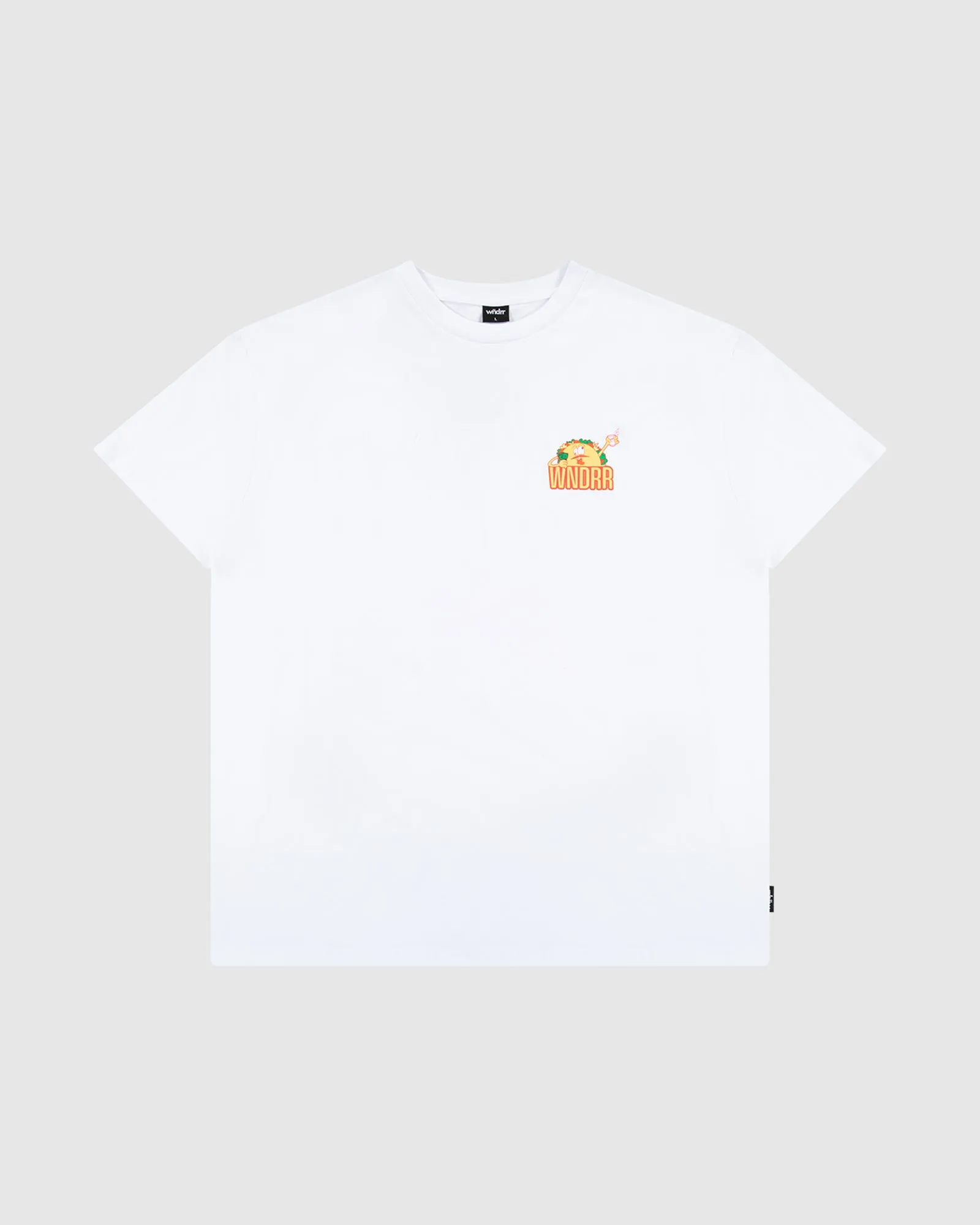 TACO BOX FIT TEE - WHITE