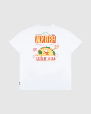 TACO BOX FIT TEE - WHITE