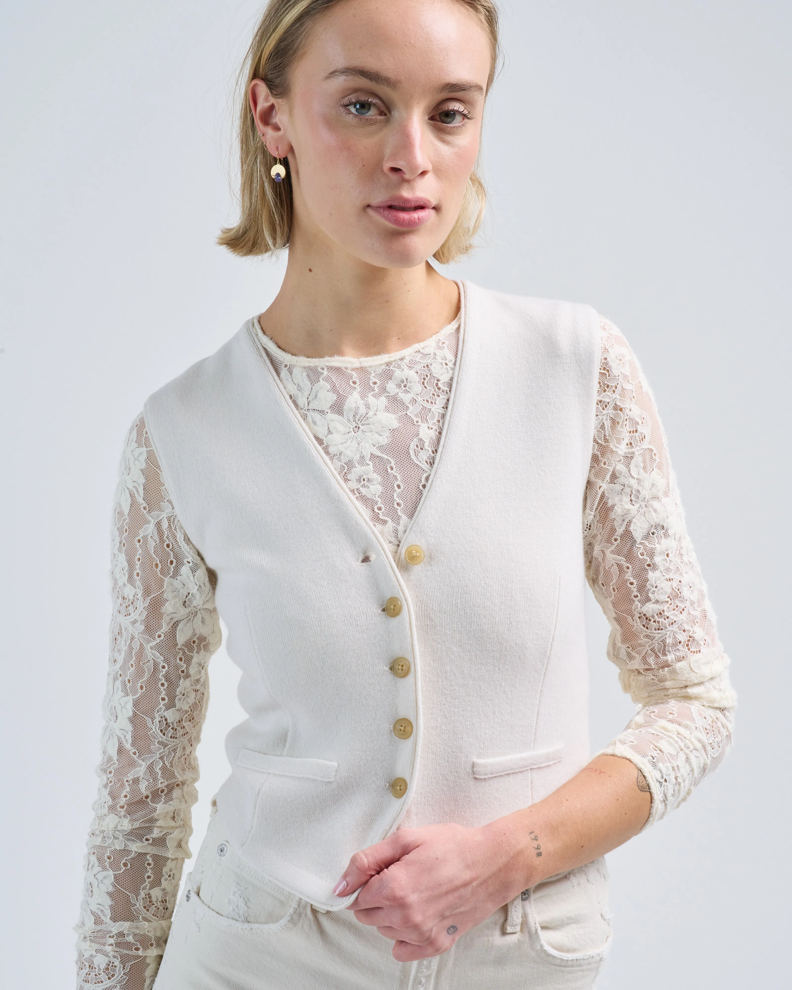 tailored vest
