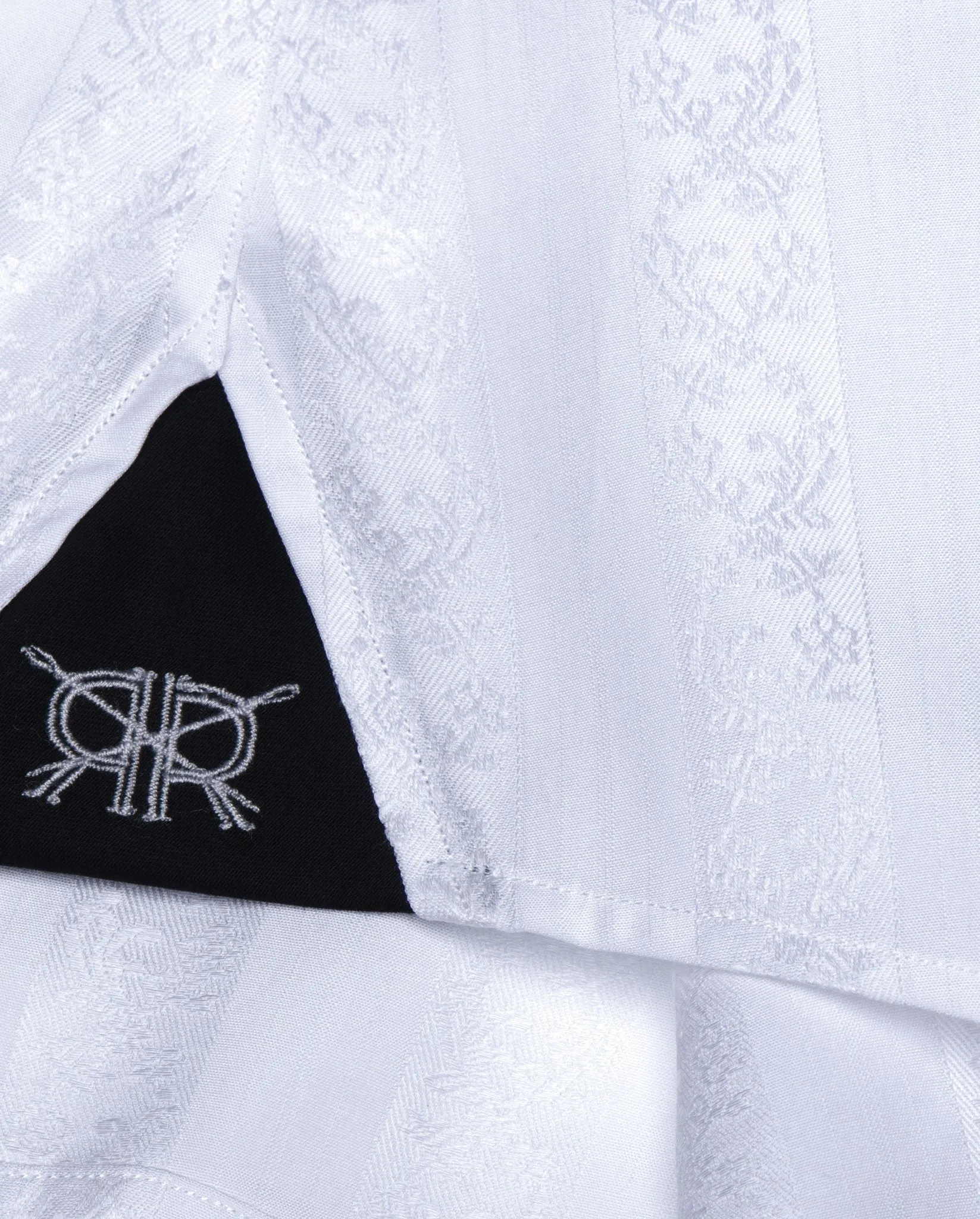 Tailored - White Jacquard