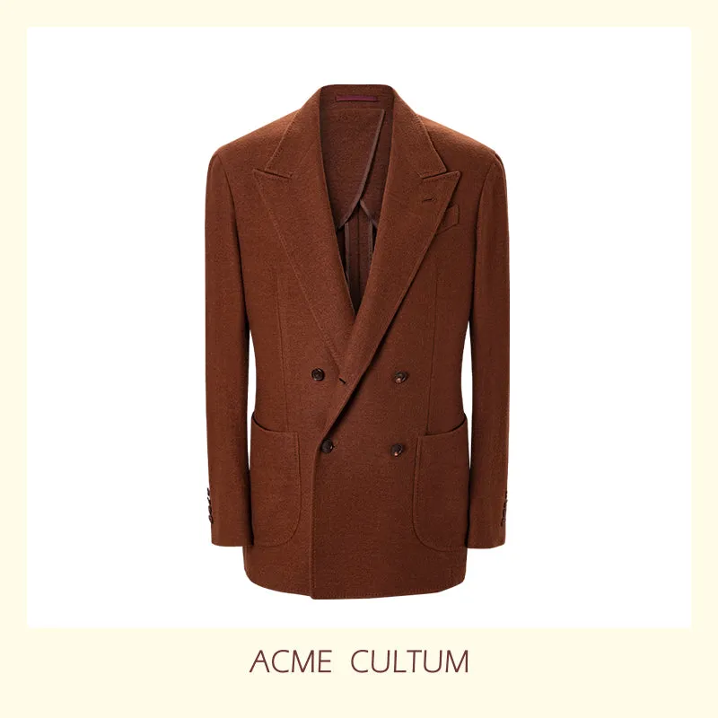 Tailored Wool Suit Jacket