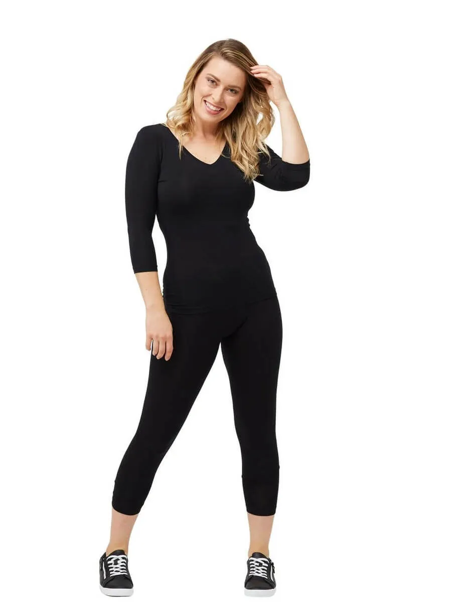 Tani 7/8 Leggings / Black