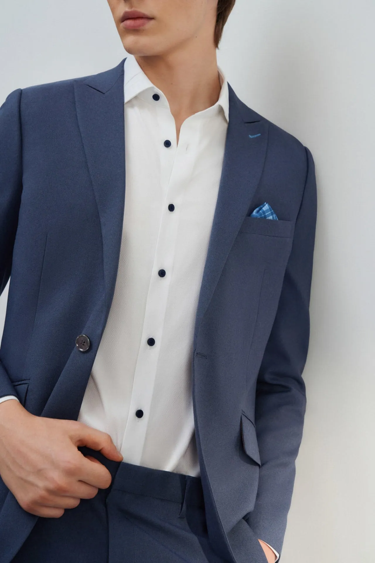 Telford Teflon Smart Fit Twill Suit Blazer