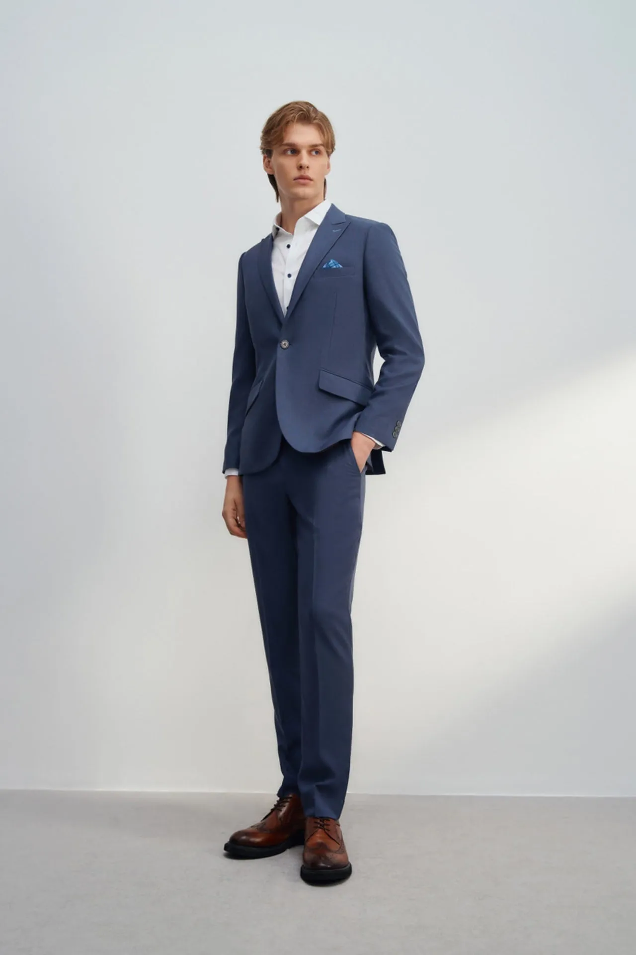 Telford Teflon Smart Fit Twill Suit Blazer