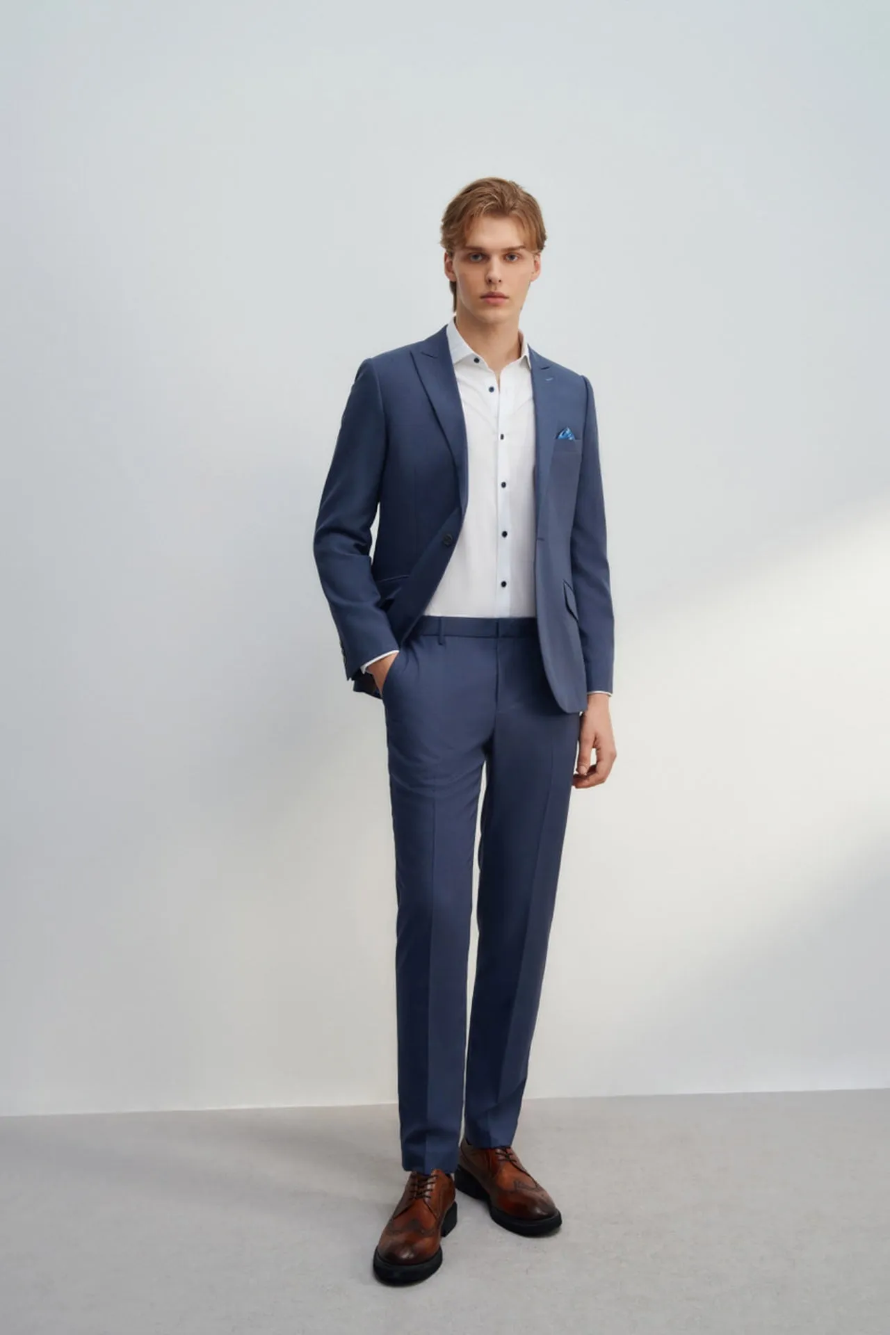 Telford Teflon Smart Fit Twill Suit Blazer