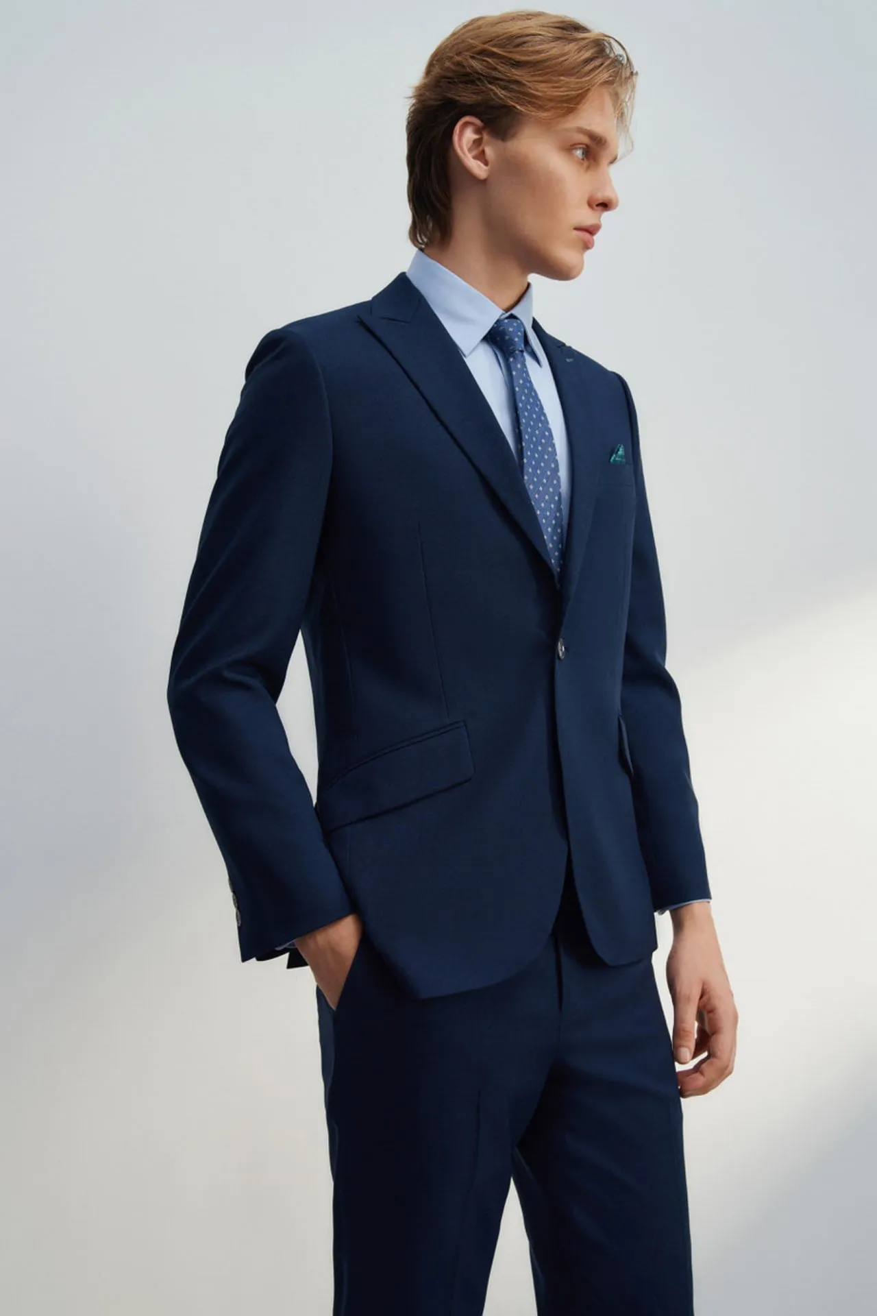 Telford Teflon Smart Fit Twill Suit Blazer