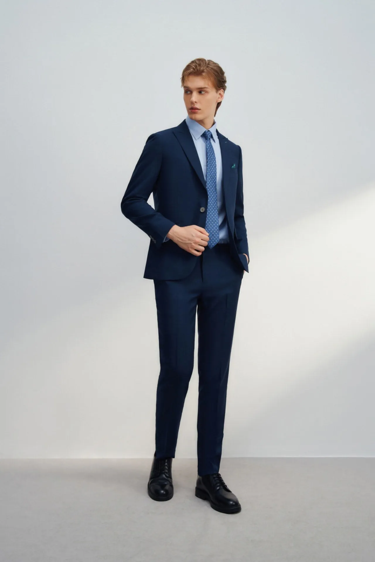 Telford Teflon Smart Fit Twill Suit Blazer
