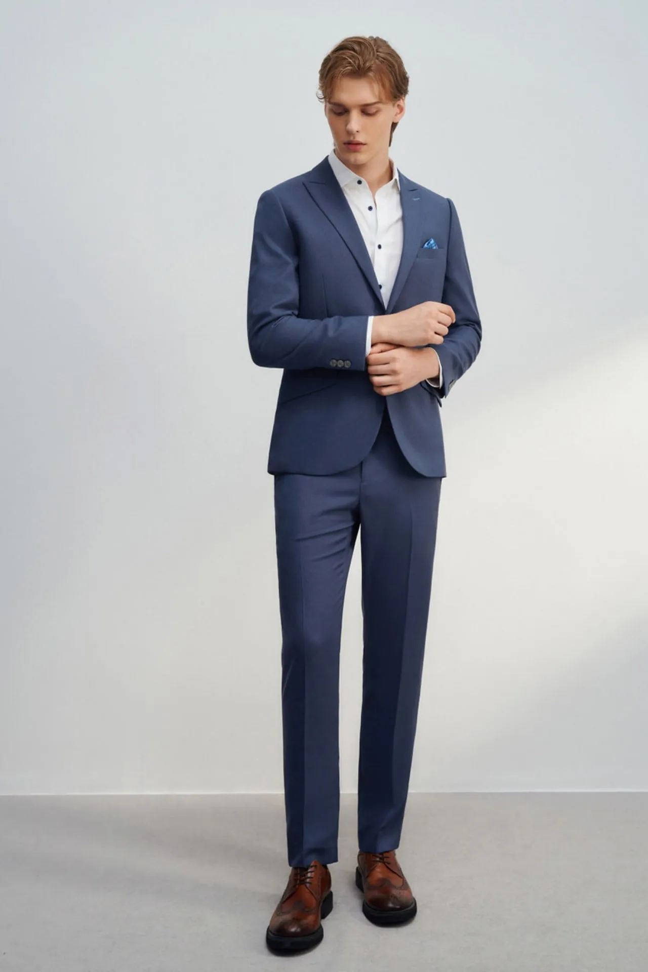 Telford Teflon Smart Fit Twill Suit Blazer