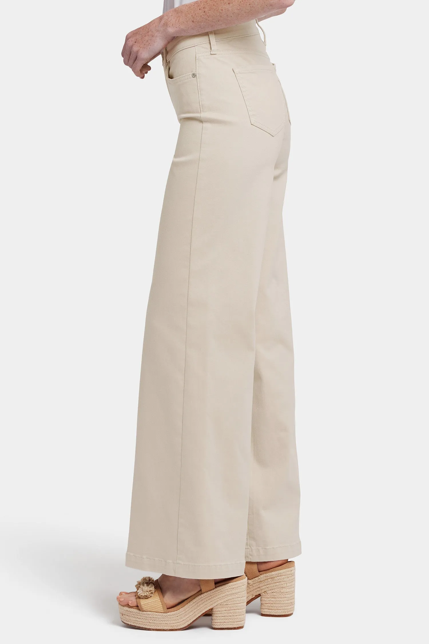 Teresa Wide Leg Jeans - Feather