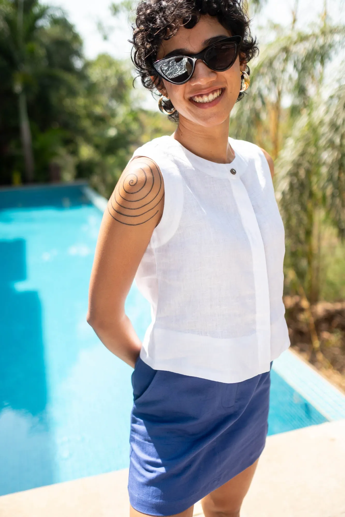 The Hemp Mini Skirt