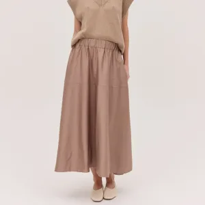 The Maxi Skirt / Mocha