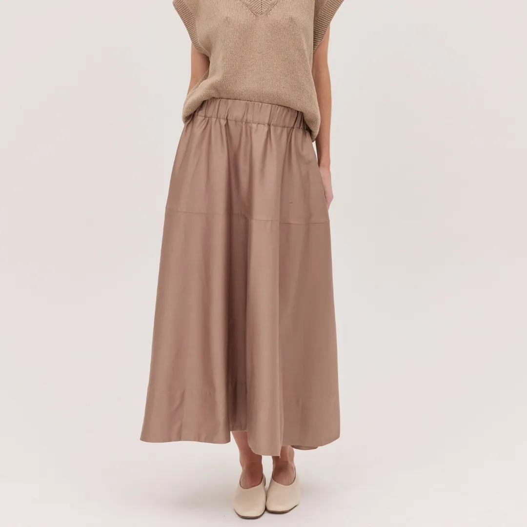 The Maxi Skirt / Mocha
