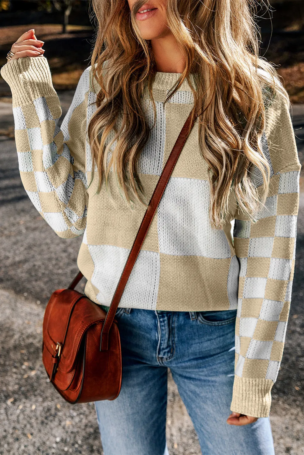 Timeless Check Sweater
