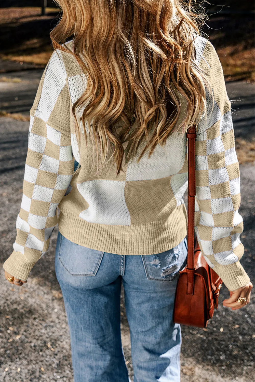Timeless Check Sweater