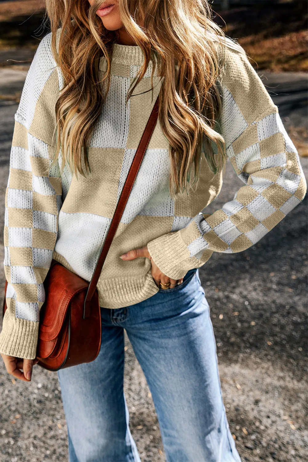 Timeless Check Sweater