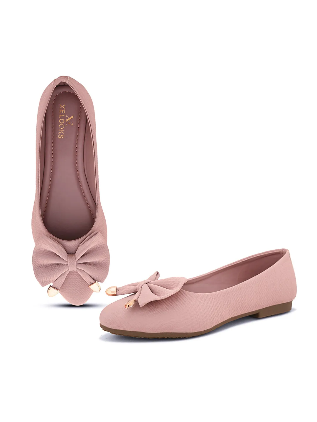 Tipped Bow with Elegant Design Flat Bellies