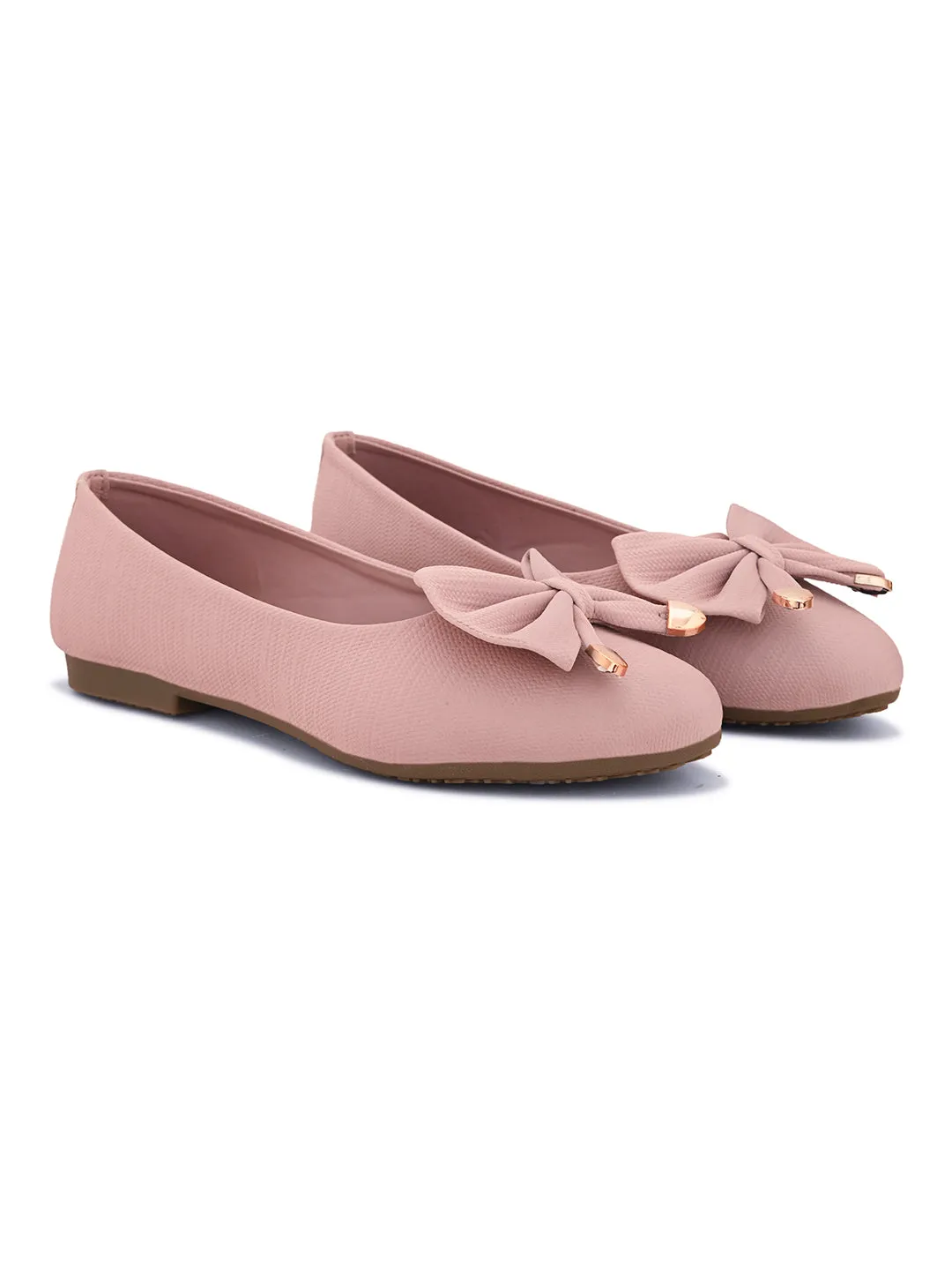 Tipped Bow with Elegant Design Flat Bellies