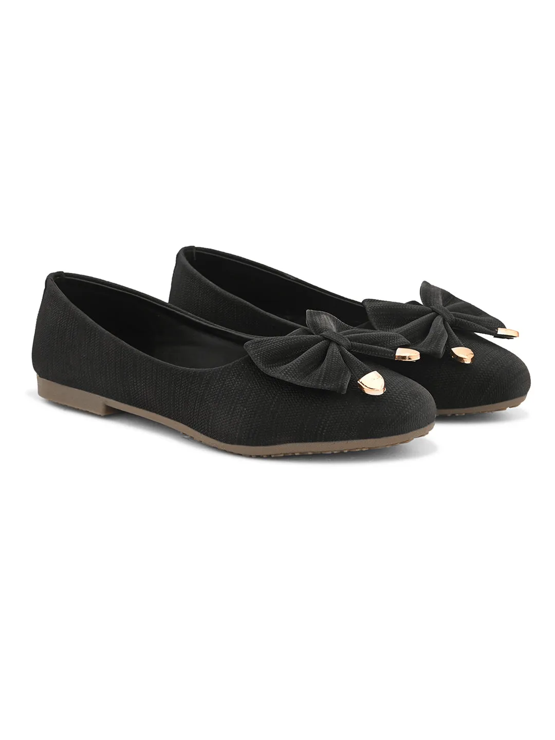 Tipped Bow with Elegant Design Flat Bellies