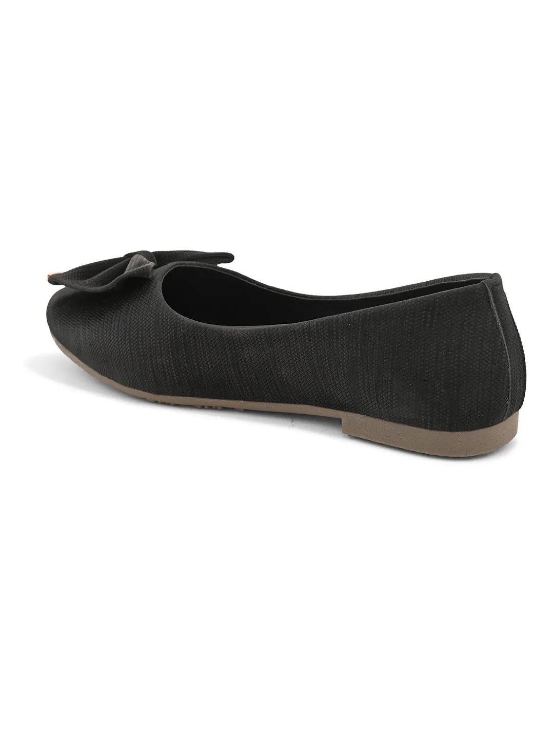 Tipped Bow with Elegant Design Flat Bellies