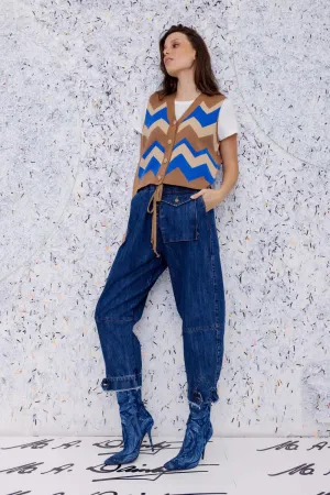 Trucker Jean - Dark Denim Clean