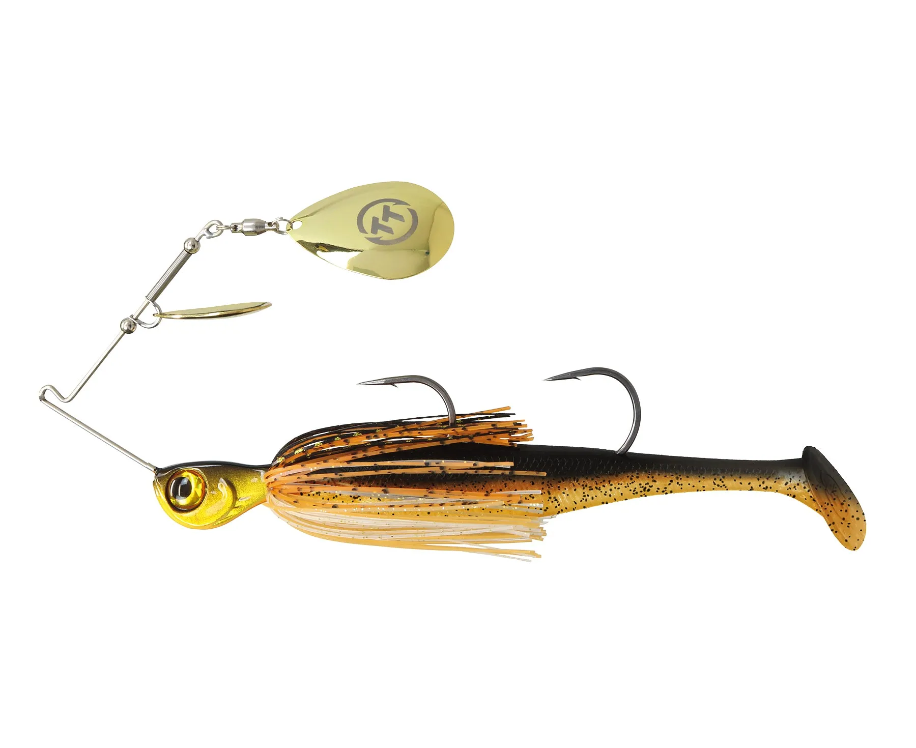 TT TORNADO   DOUBLE COLORADO RIGGED SPINNERBAIT