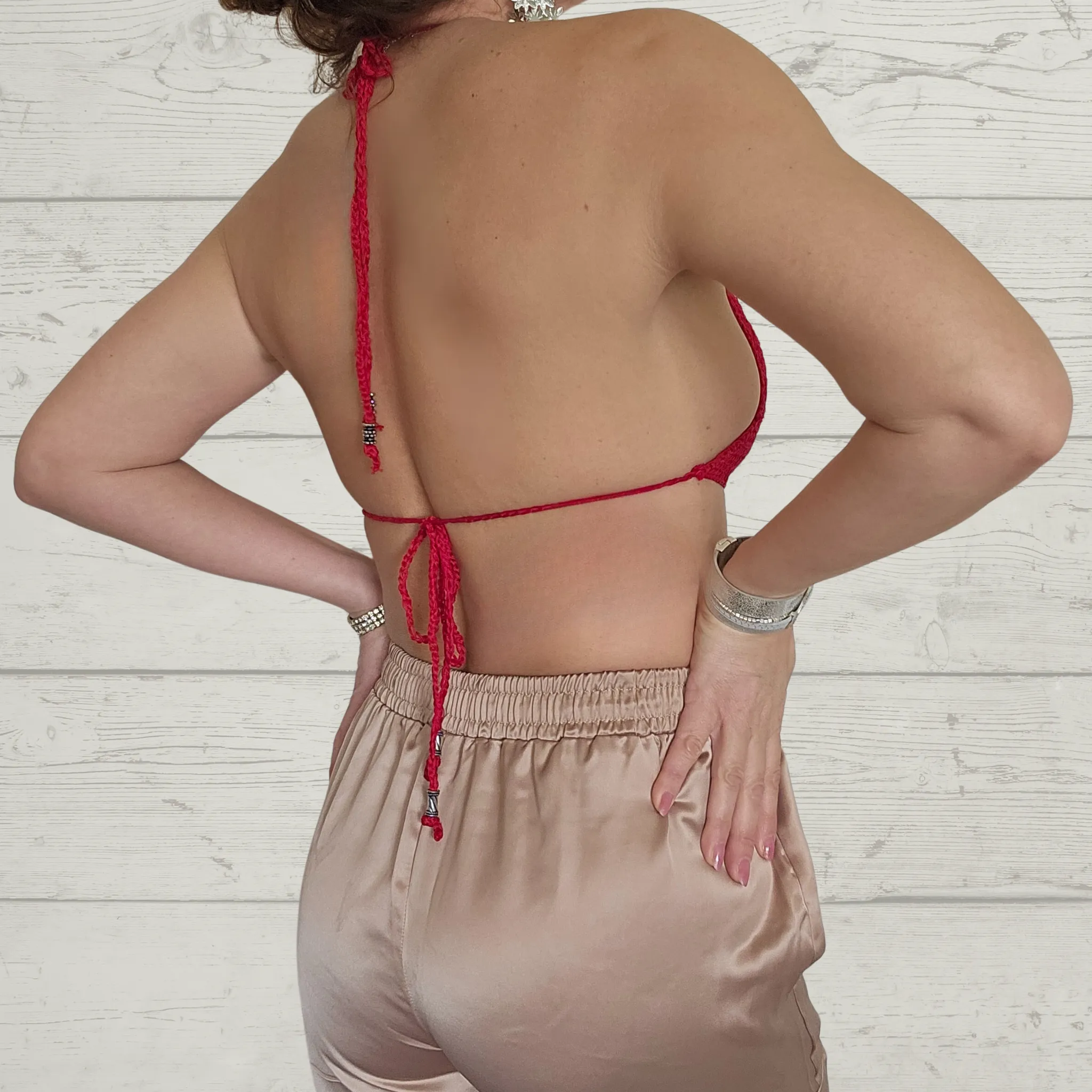 Two-Way Crochet Cropped Top