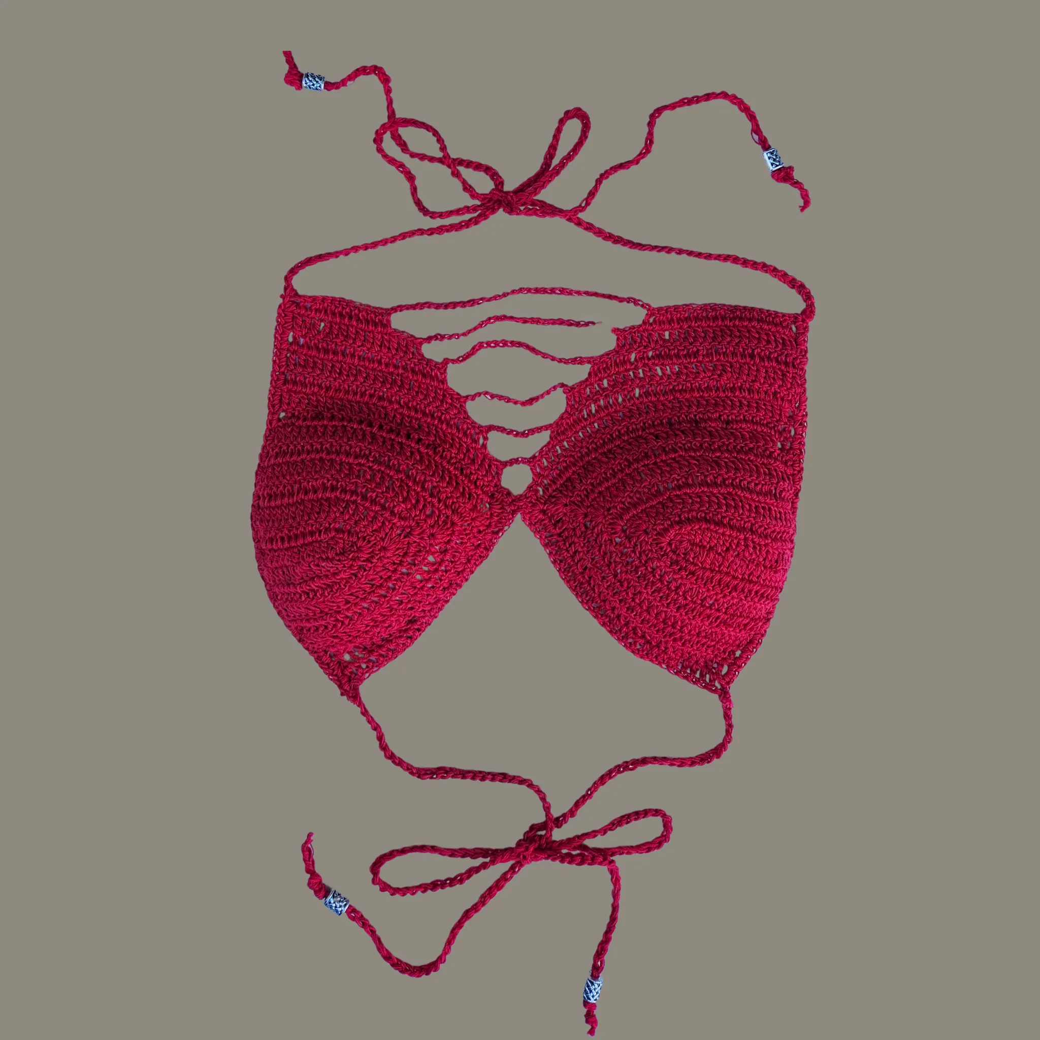 Two-Way Crochet Cropped Top