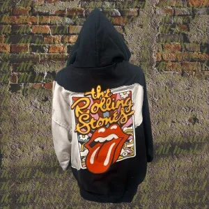 Upcycled Medium Stones Hooded Sweatshirt