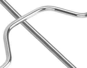 Utopia Home Pack of 3 Multi Clip Hanger - Four Layer with Eight Clips - Metal Construction with Sleek Chrome Finish - Vinyl Tips