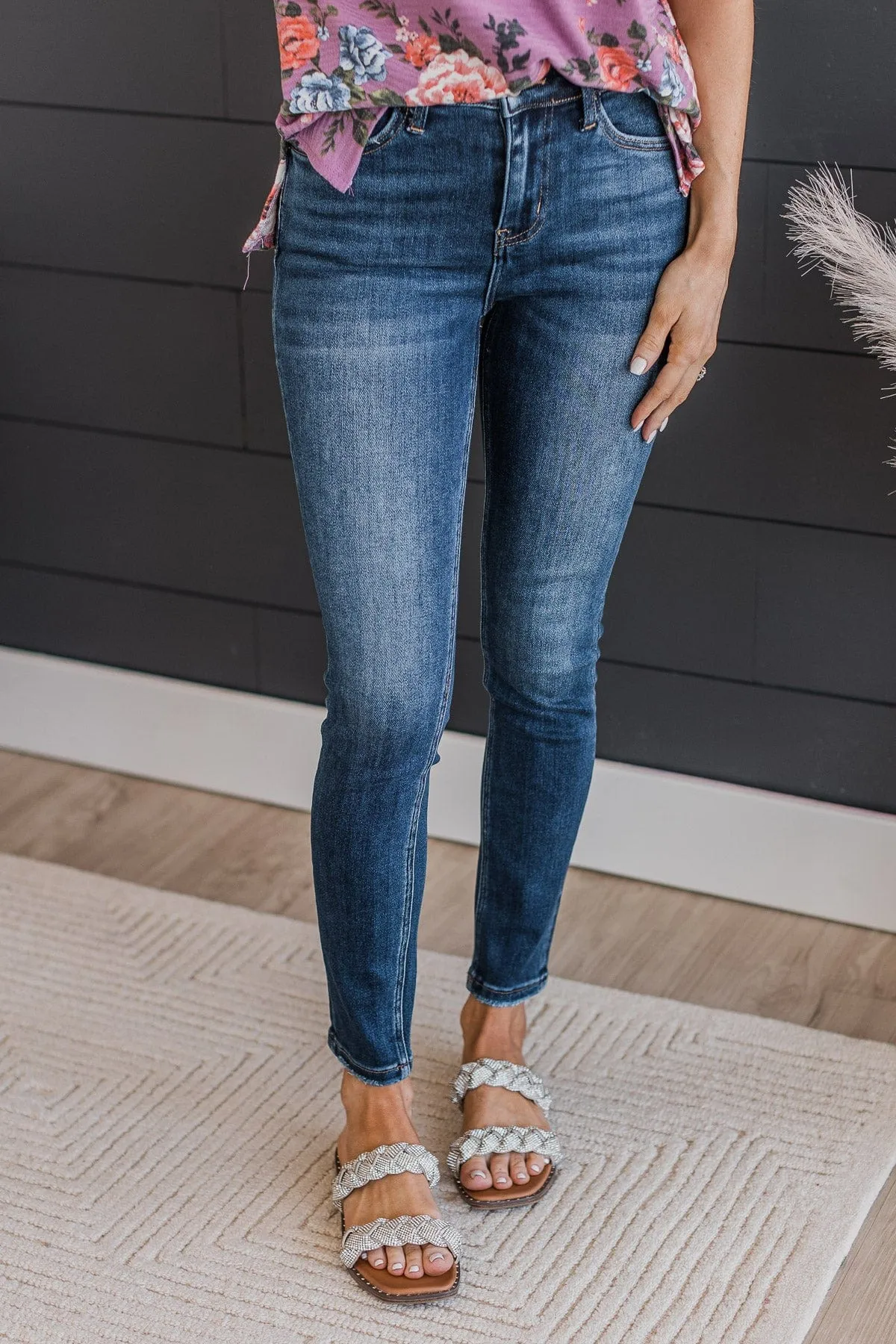 Vervet High-Rise Skinny Jeans- Shayla Wash