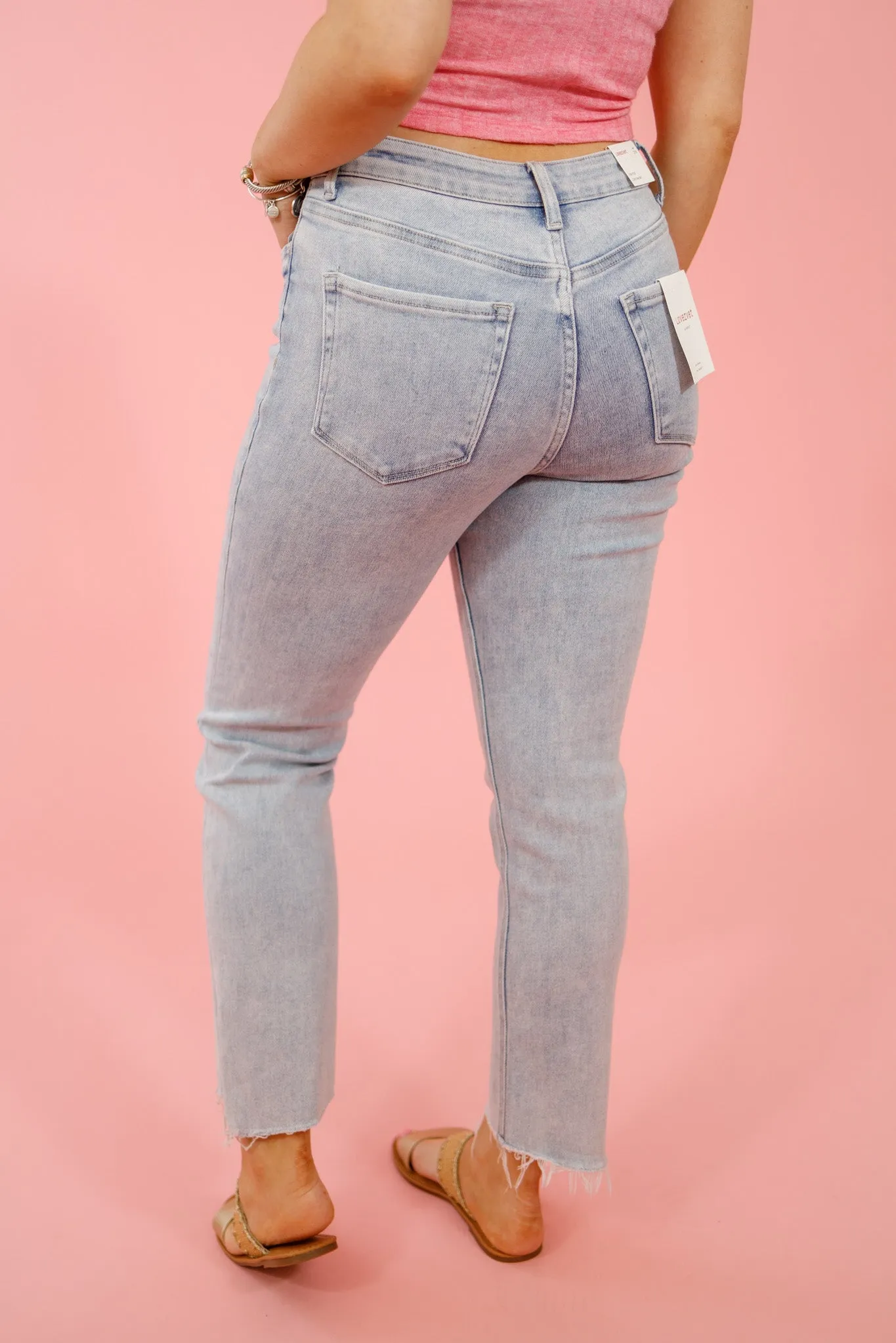 Vervet Notably Light Wash Jeans, REG   CURVY
