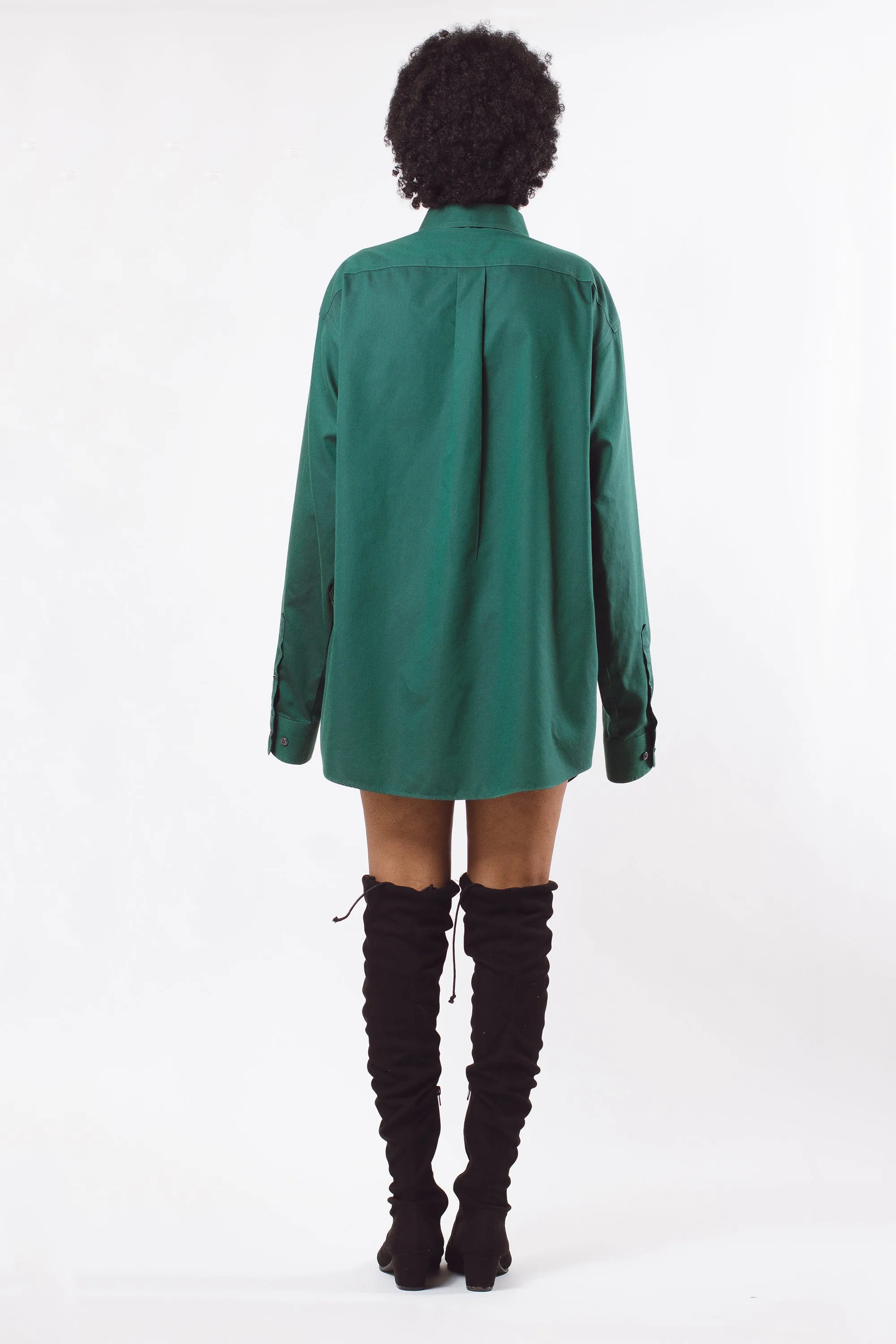 Vintage 90's Green Button Down Shirt