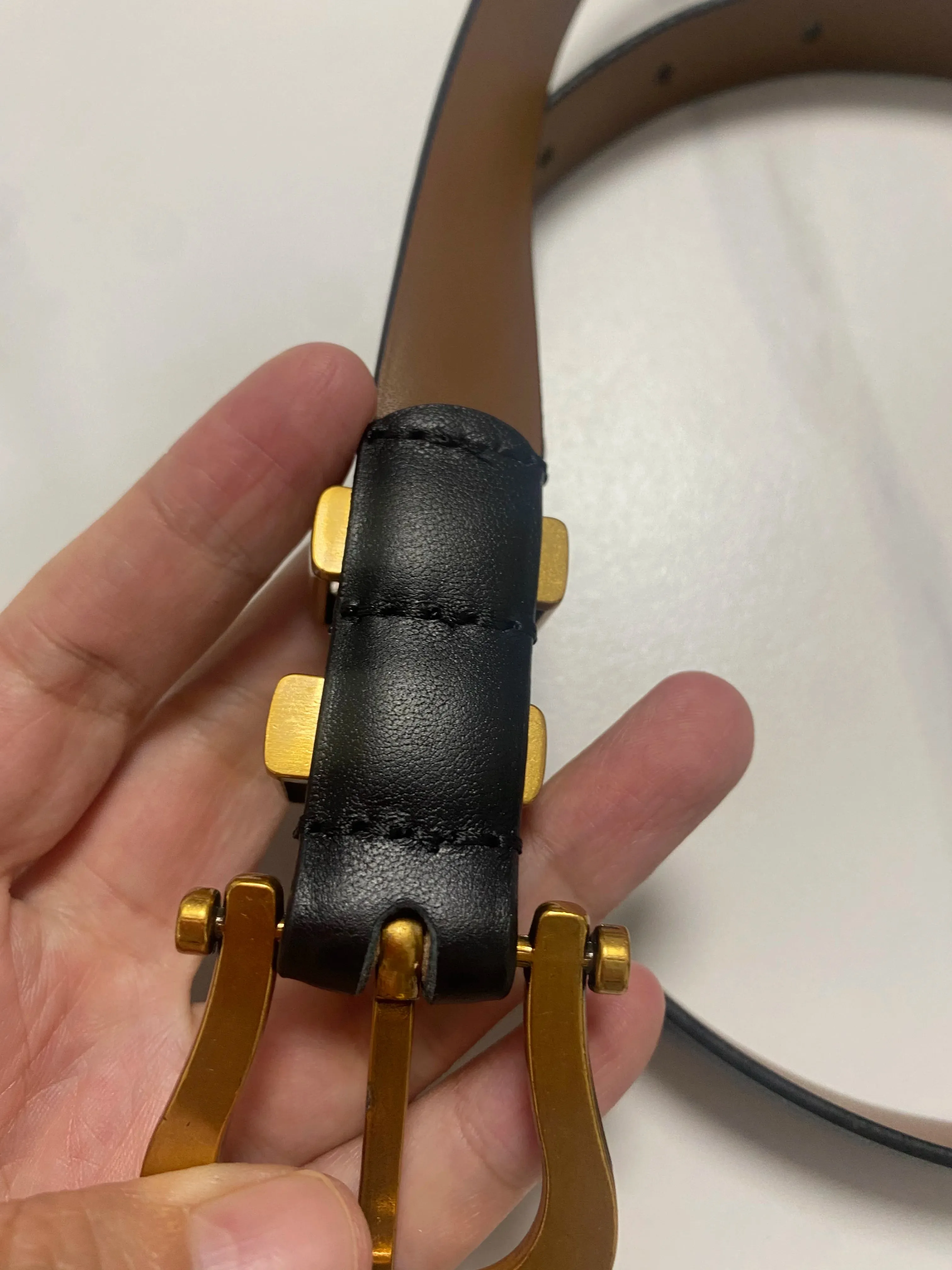 Vintage Leather Belt