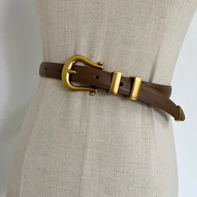 Vintage Leather Belt