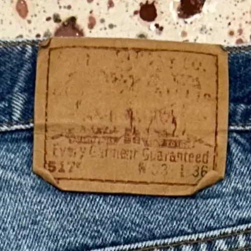 Vintage USA Levi's 517 Light Superwash Denim Jeans (JYJ1124-362)