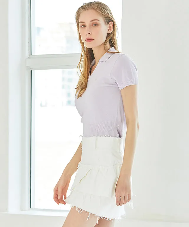 [Warehouse Sale] MYCL Lovely Cancan Skirt - White