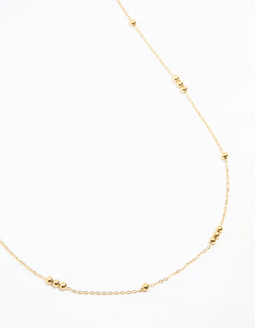 Waterproof Gold Plated Stainless Steel Beaded Waist Chain