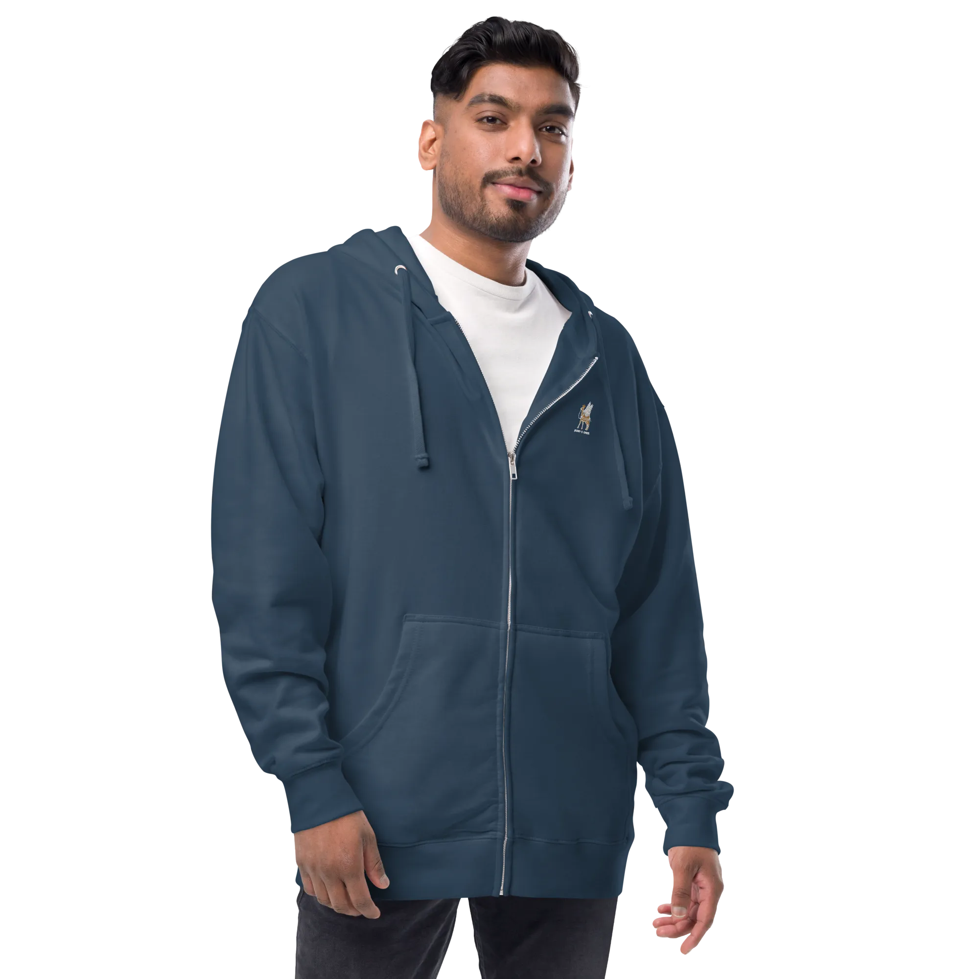 Welcome to The  Desert Men's fleece zip up hoodie