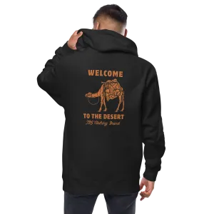 Welcome to The  Desert Men's fleece zip up hoodie