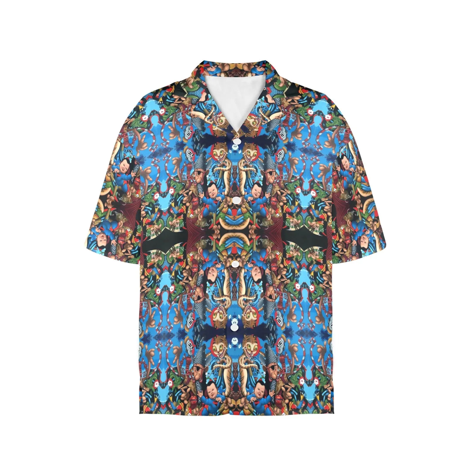 When Tigers Smoke Pipes Women's Hawaiian Shirt