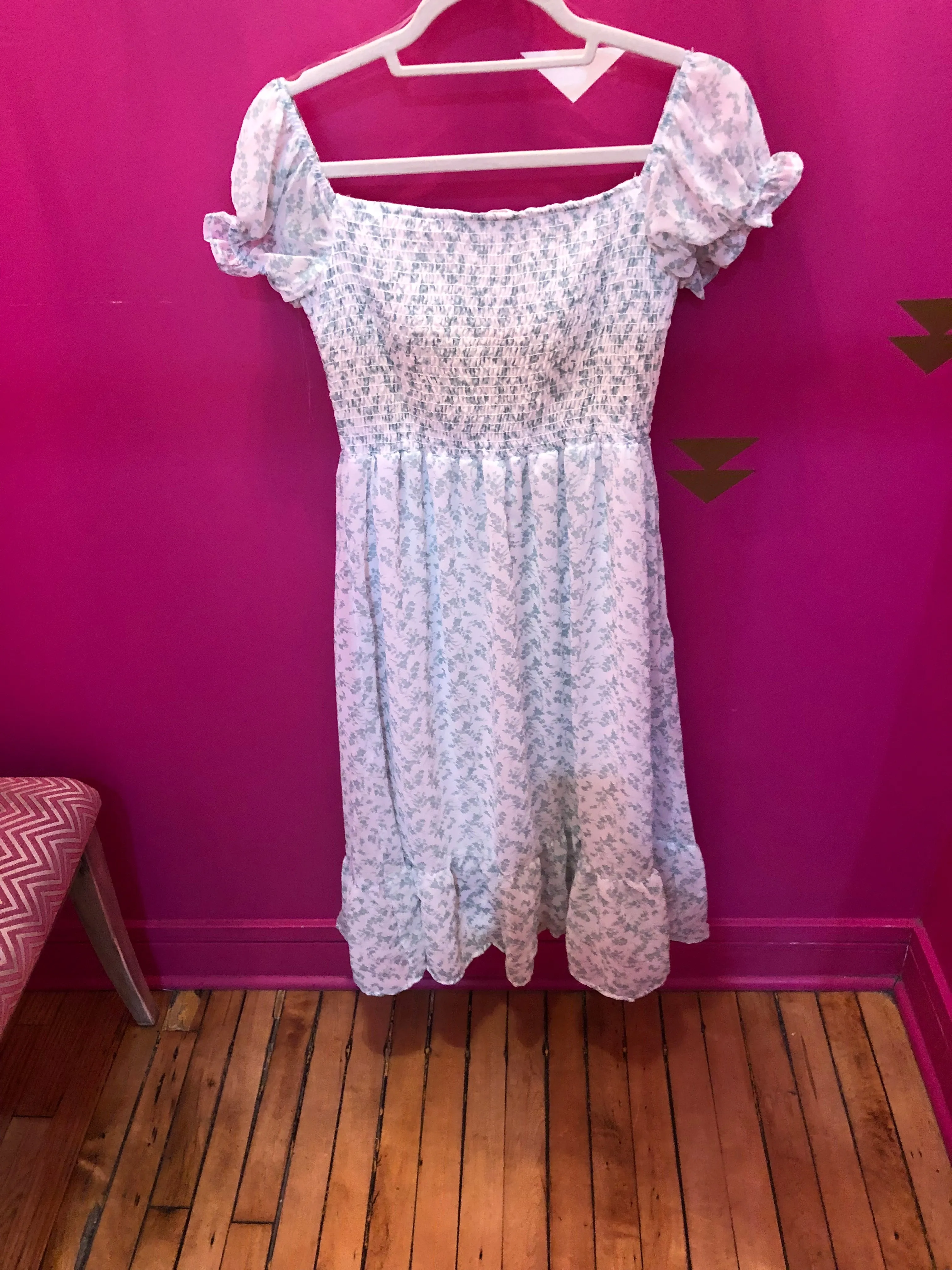White Guatemala Dress