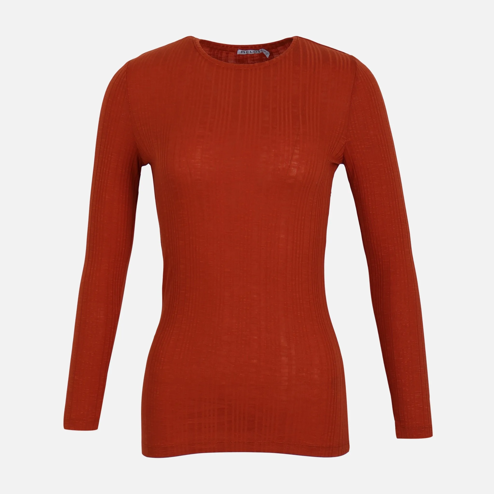 WOMEN 3/4 SLEEVE BASIC TOP