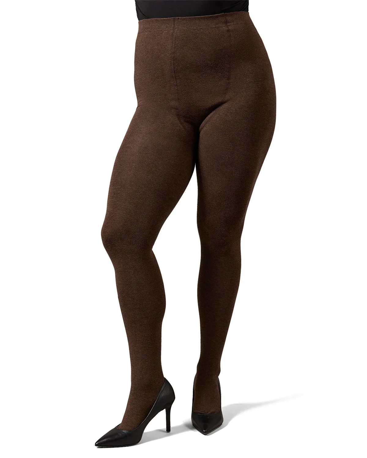 Women's Brooklyn Flat Knit Cotton Blend Sweater Tights