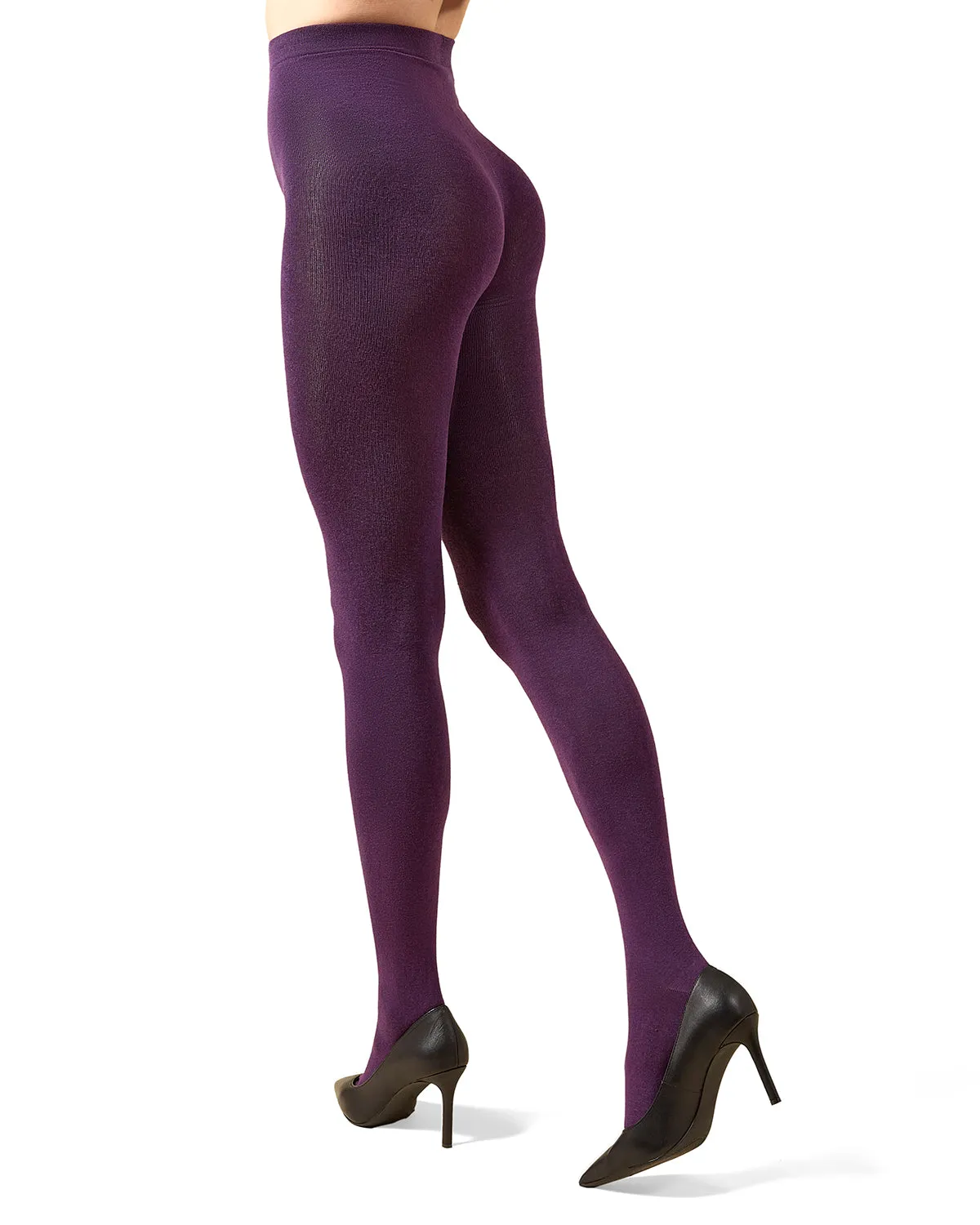 Women's Brooklyn Flat Knit Cotton Blend Sweater Tights
