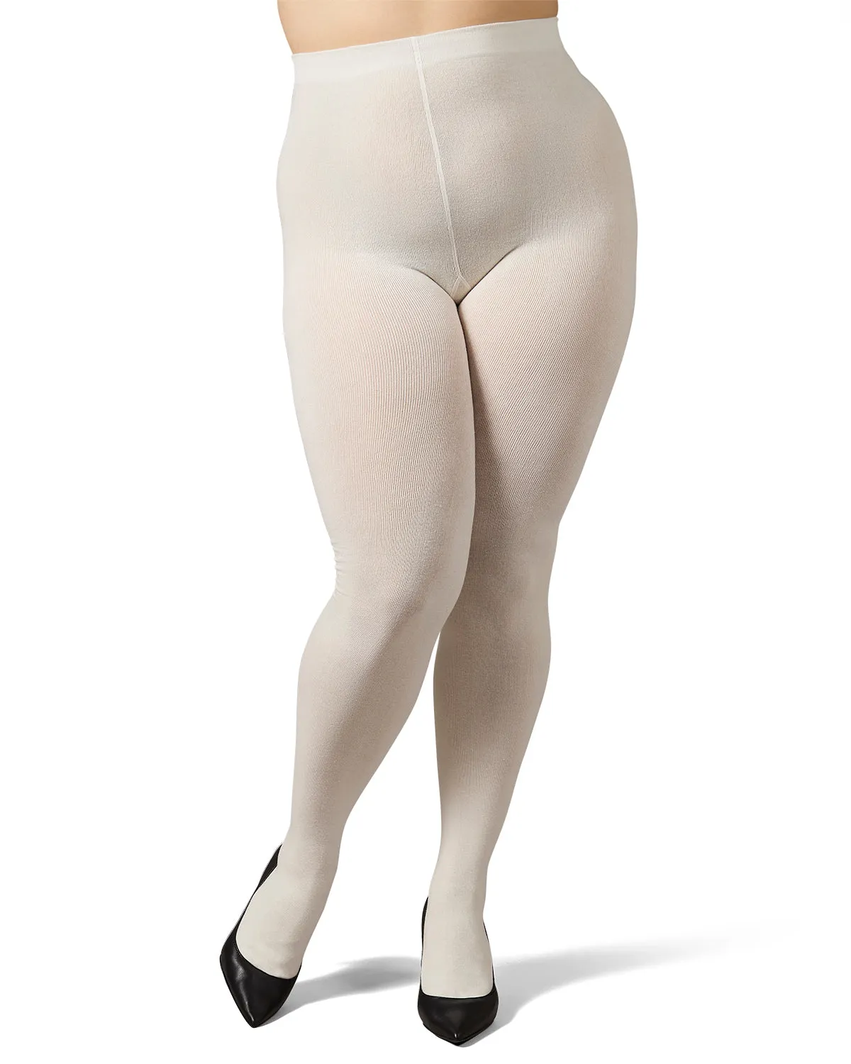 Women's Brooklyn Flat Knit Cotton Blend Sweater Tights