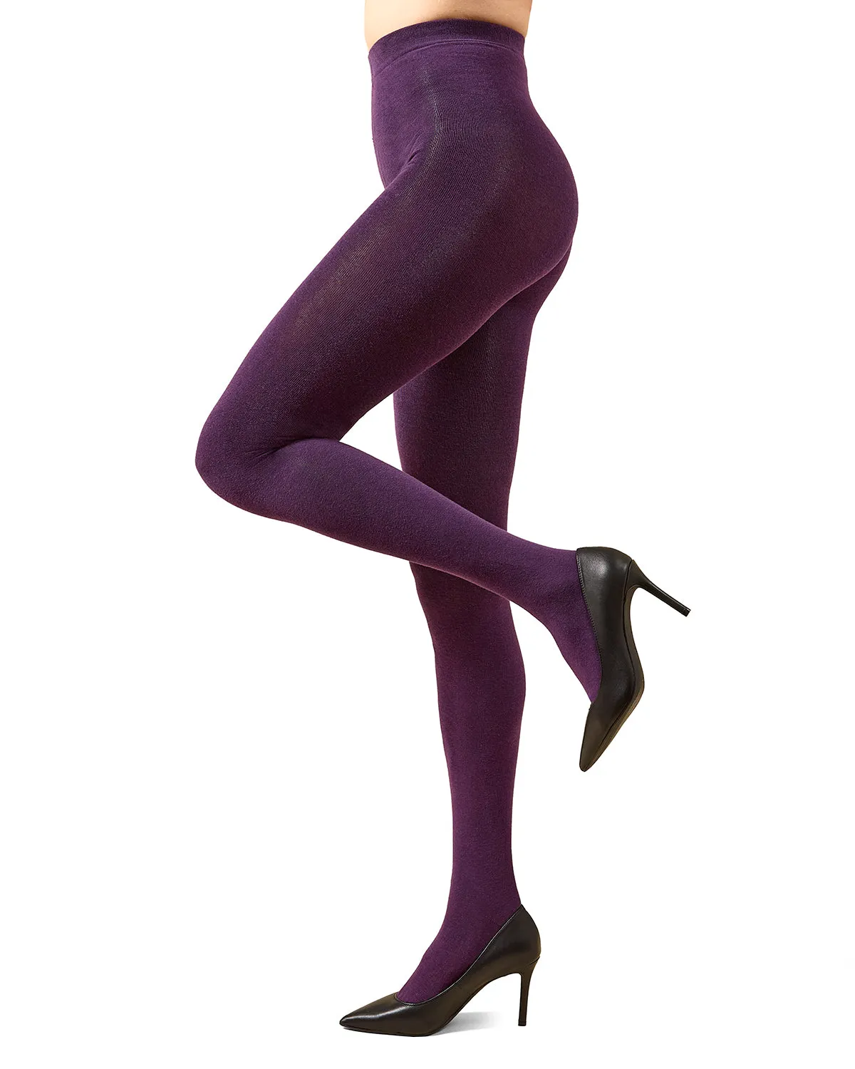 Women's Brooklyn Flat Knit Cotton Blend Sweater Tights